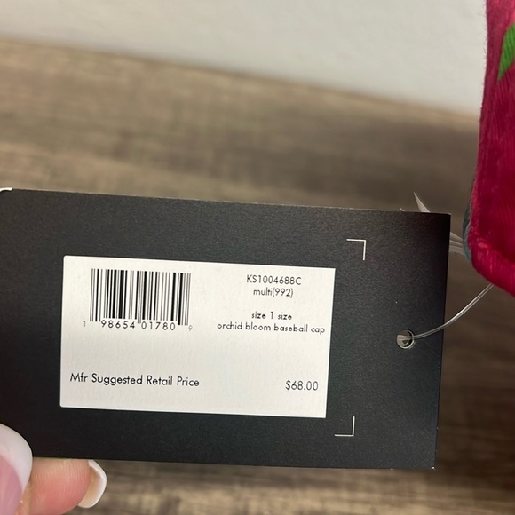 Kate Spade ♠️ | Orchid Blossom Baseball Hat - Picture 3 of 9